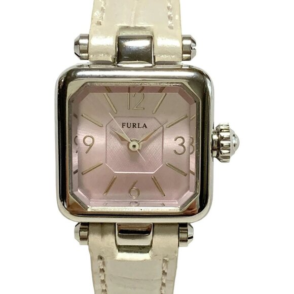Auth FURLA - 0*********** Cream Women's Wrist Watch - Picture 1 of 6